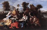 Nicolas Poussin Finding of Moses Sweden oil painting reproduction